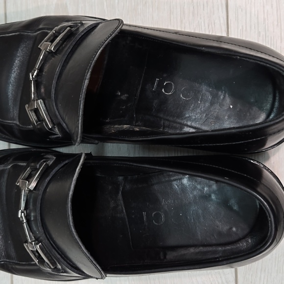 Gucci Mens Leather 110-1578 Leather Oxford Shoes boots sz 7D main image 4